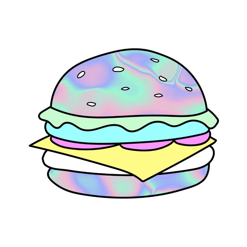 43 Pack Holographic Vinyl Stickers, Random Glossy Decals