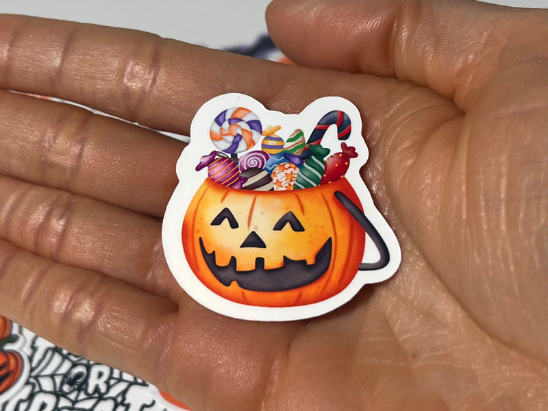 Halloween Vinyl Sticker Pack | Spooky Decals, Ghosts, Pumpkins (35 Piece)