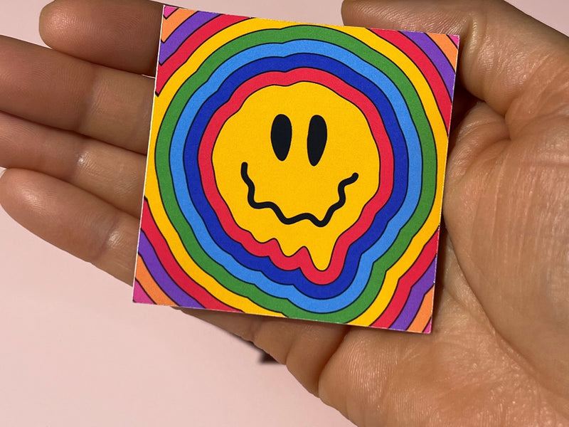 29 Pack Trippy Waterproof Vinyl Stickers, Colorful Art Decor