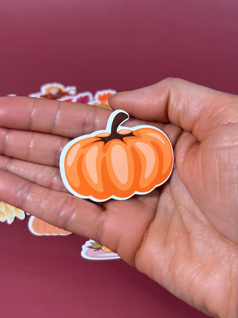 25 Pack Thanksgiving Planner Stickers, Waterproof Autumn Vinyl Decals