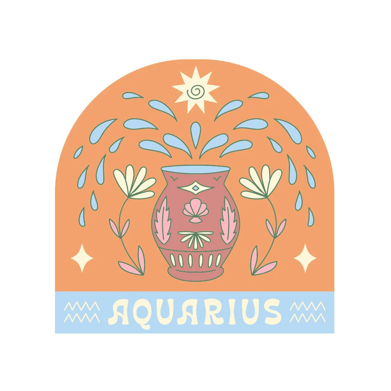 35 Pack Zodiac Stickers, Colorful Astrology Decals, Waterproof Vinyl