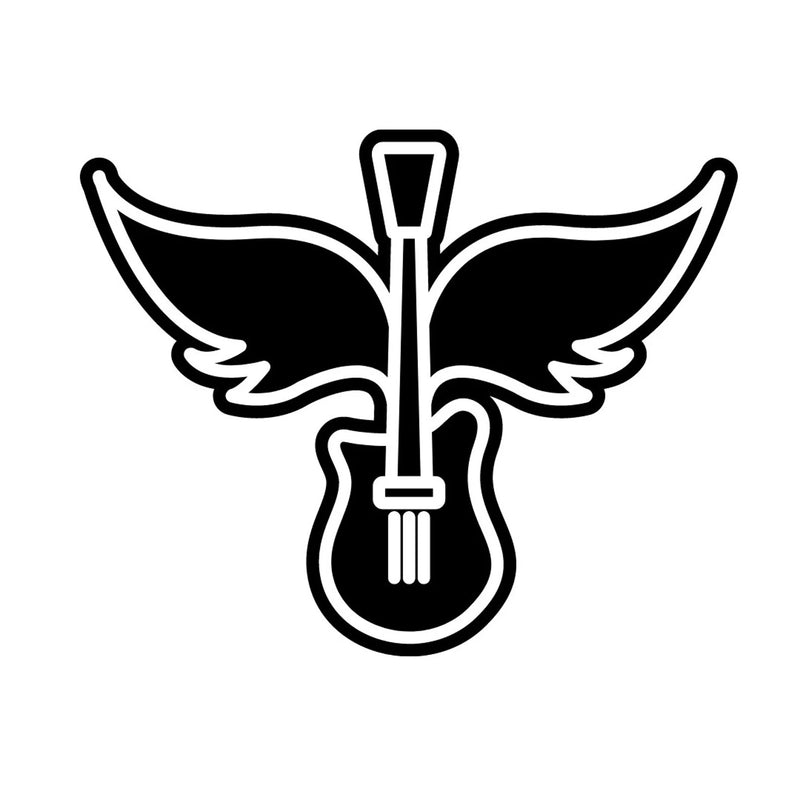 24 Pack Rock Music Stickers, Matte Finish, Waterproof Vinyl Decals