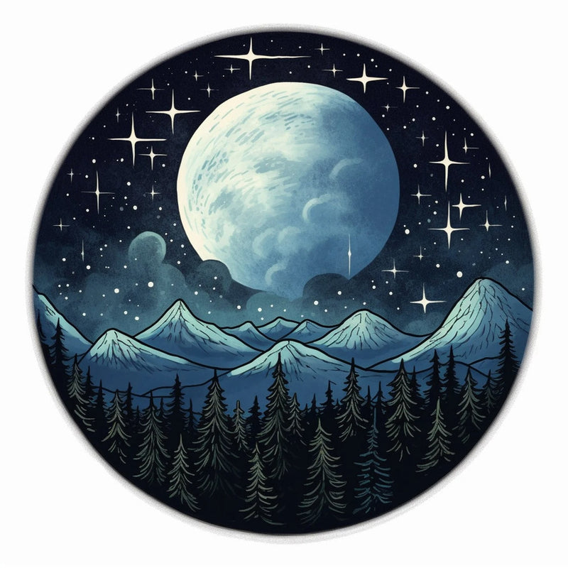 17 Pack Space Stickers, Planets, Aliens, Matte Vinyl Decals
