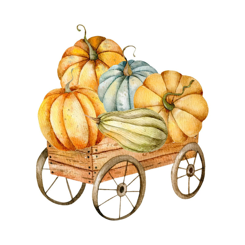Autumn Vinyl Planner Stickers, Fall Leaves, Pumpkin, Waterproof, Matte Finish