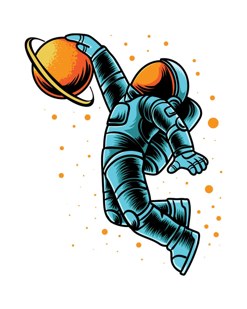 17 Pack Space Stickers, Planets, Aliens, Matte Vinyl Decals