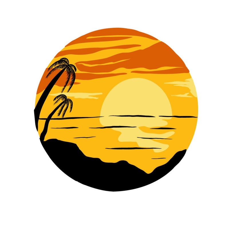 45 Pack Summer Vacation Stickers, Matte Waterproof Stickers